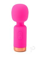 Pink Pussycat Vibrating Pocket Wand Rechargeable Massager -...