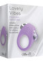 Mae B Lovely Vibes Stylish Soft Touch C-ring Silicone Purple