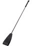 Rouge Fifty Times Hotter Leather Riding Crop - Black