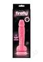 Firefly 5 Inch Pleasures Silicone Glow In The Dark Dildo 5in - Pink